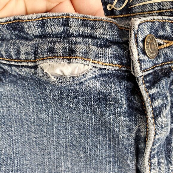 Old Navy Jeans Womens 14 Dreamer Relaxed Bootcut Regular Stretch Denim Mid Rise - Picture 6 of 16